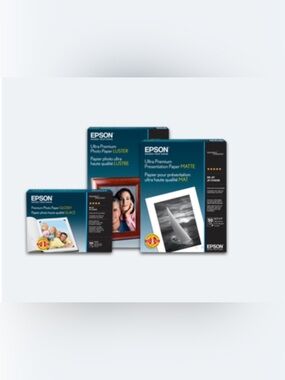 NEW Epson Value Photo Paper Glossy, 4" X 6" 50 Sheets (2 Packs)